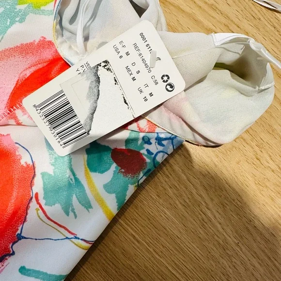 Mango Multicolor Backless Dress - Picture 3 of 7